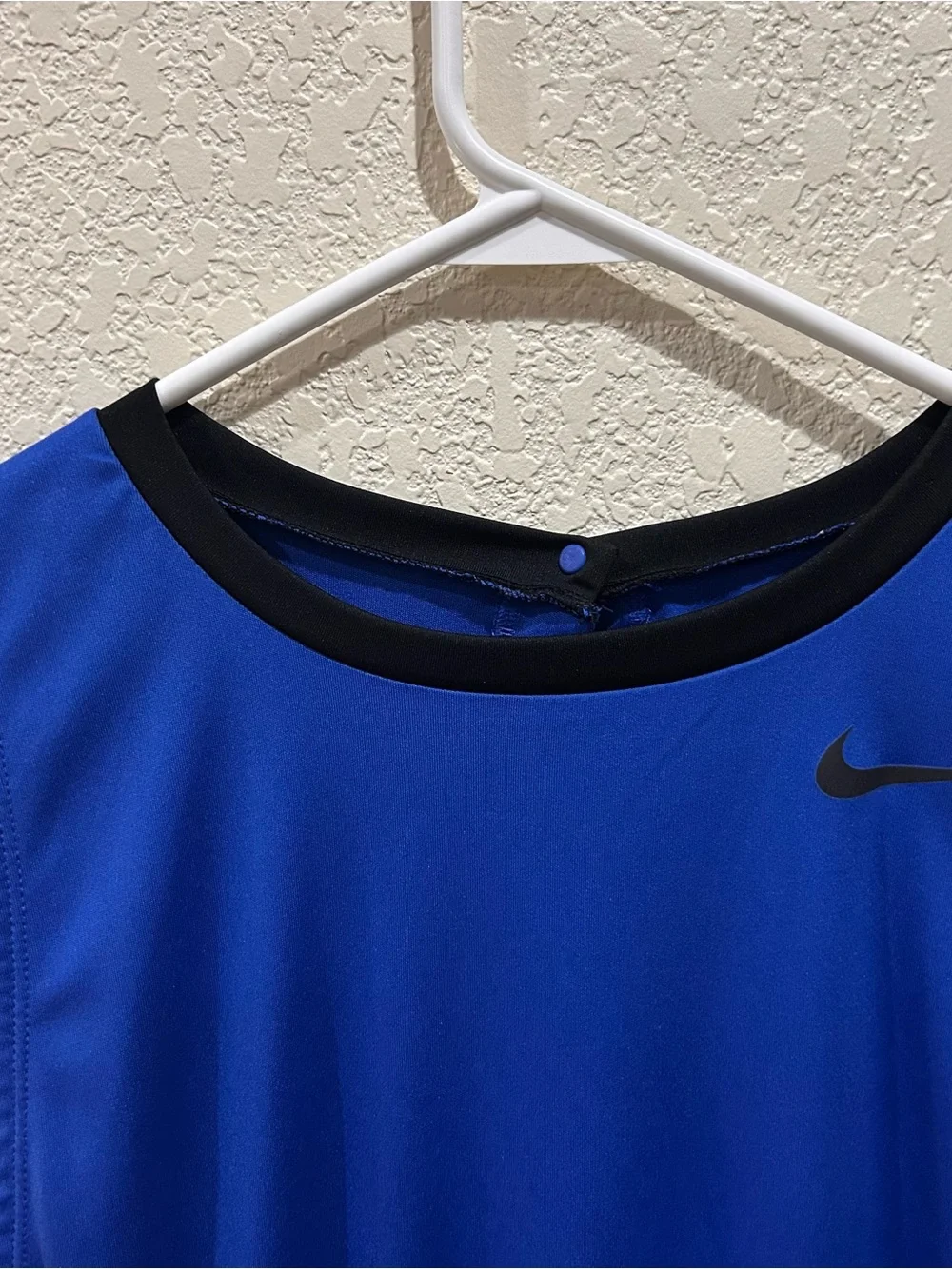 Nike Royal Blue Athletic Dri-FIT shorts romper with Black Trim size xsmall